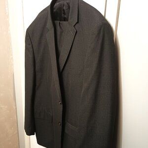 Blair Underwood Men 2 Piece Gray Pinstriped Suit